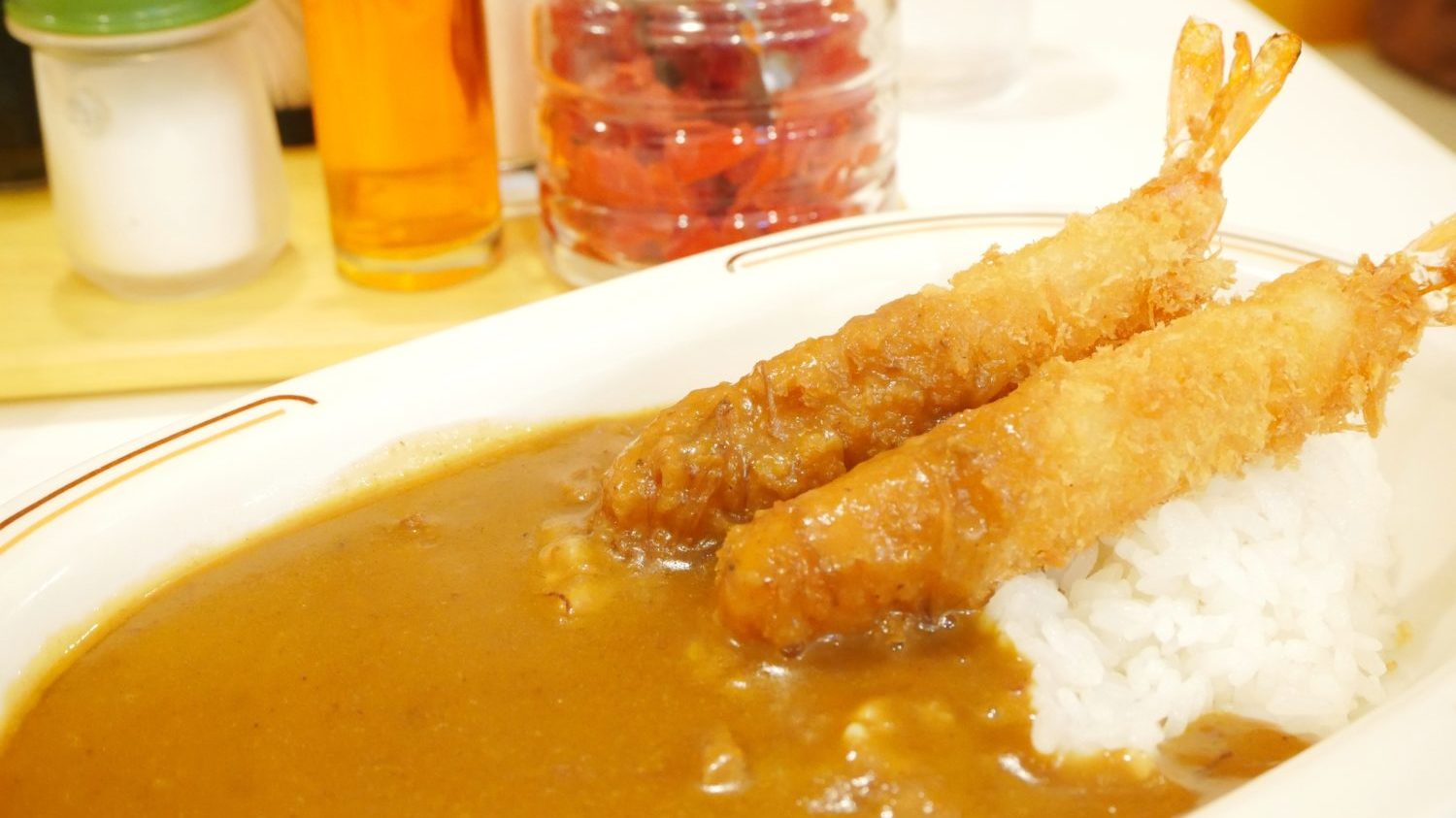 カレー,エビプライ,徳山駅前,徳山商店街