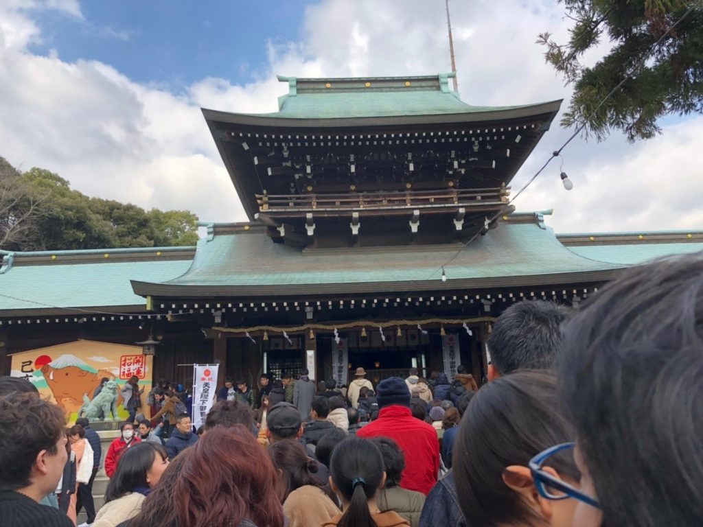 遠石八幡宮境内