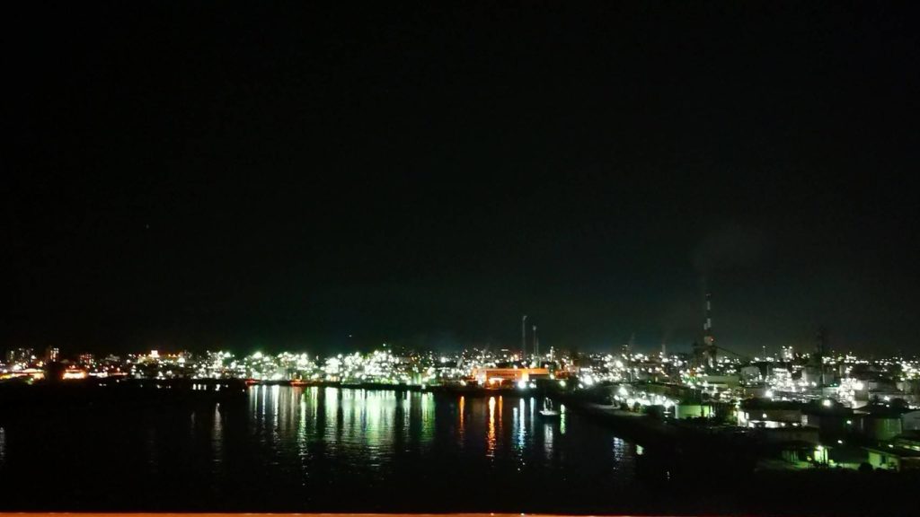 周南大橋の夜景
